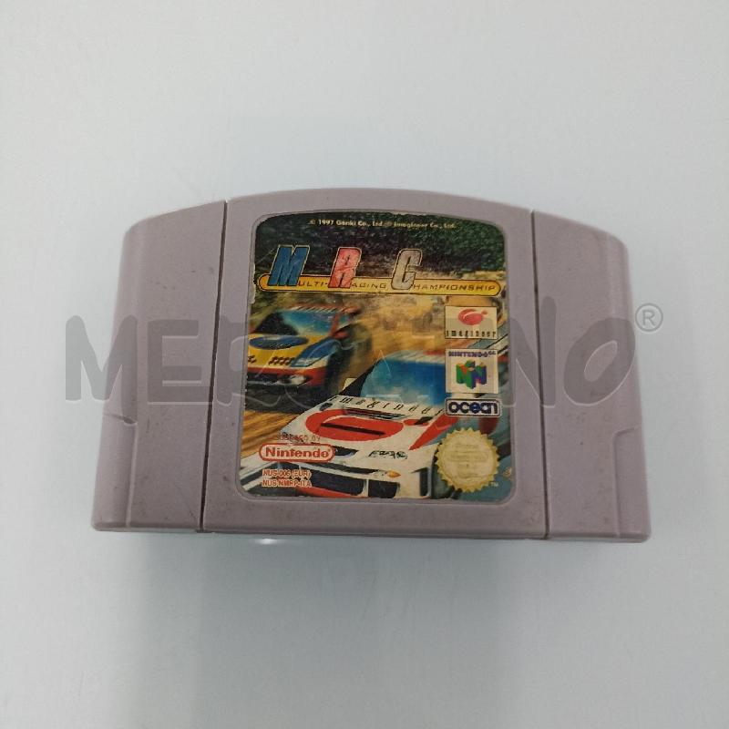 CARTUCCIA MRC MULTI RACING CHAMPIONSHIP NINTENDO 64 | Mercatino dell'Usato Lamezia terme 1