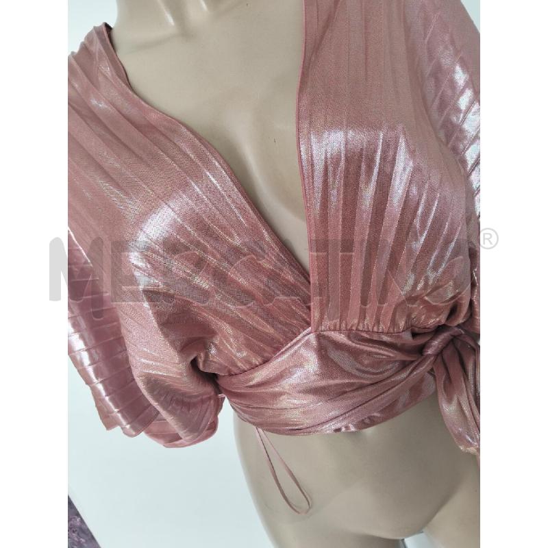 CASACCA DONNA INTREND ROSA EFFETTO LUCIDO PLISETTATO PORTAFOGLIO NUOVA | Mercatino dell'Usato Lamezia terme 2