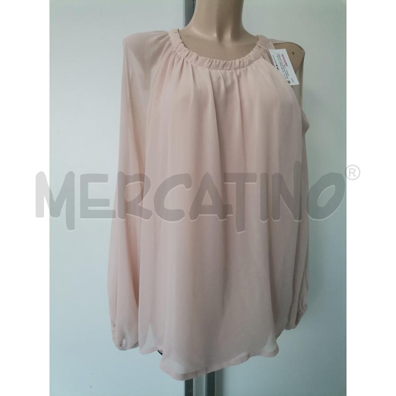 CASACCA DONNA INTREND ROSA MANICHE VELATE MISTO SETA | Mercatino dell'Usato Lamezia terme 1