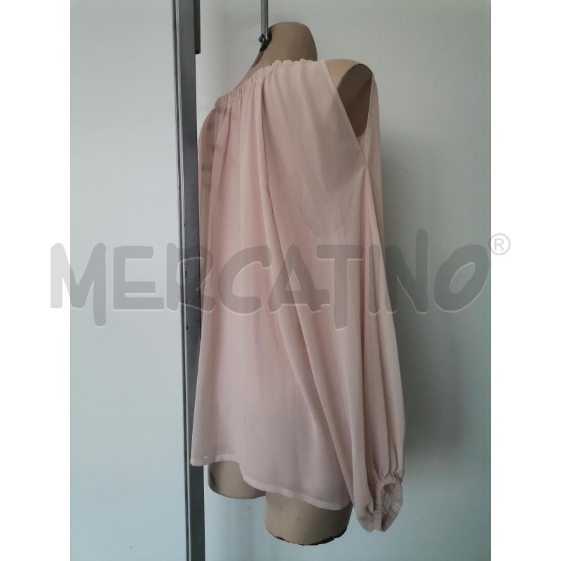 CASACCA DONNA INTREND ROSA MANICHE VELATE MISTO SETA | Mercatino dell'Usato Lamezia terme 3