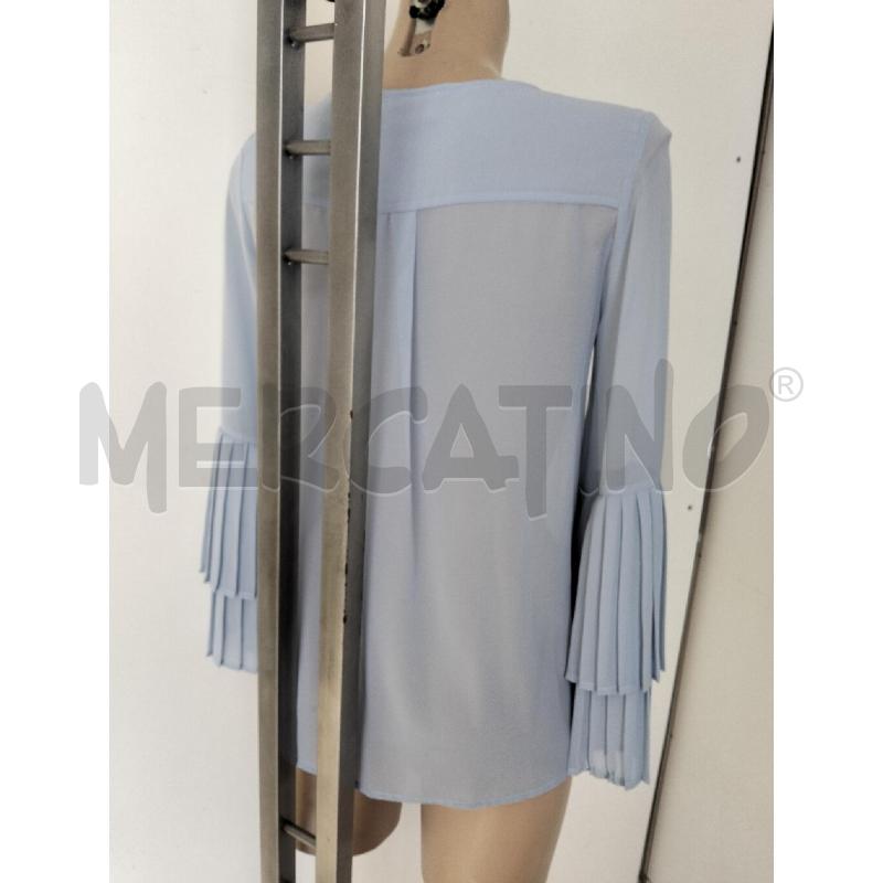 CASACCA DONNA KAOS AZZURRO MANICE PLISETTATE | Mercatino dell'Usato Lamezia terme 3