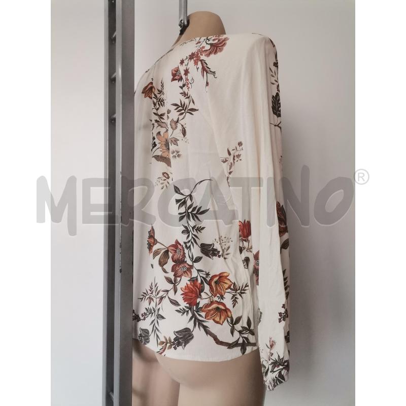 CASACCA DONNA LUISA SPAGNOLI BEIGE FIORI  | Mercatino dell'Usato Lamezia terme 3
