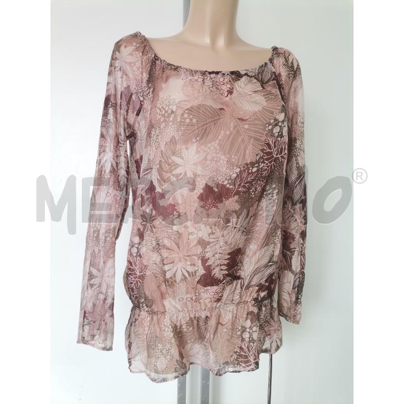 CASACCA DONNA MAX&CO ROSA FIORATA LUREX | Mercatino dell'Usato Lamezia terme 1
