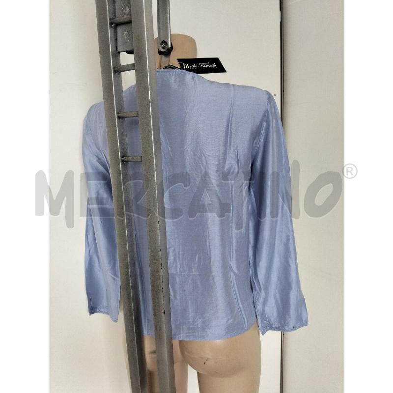 CASACCA DONNA PENNYBLACK AZZURRO SETA | Mercatino dell'Usato Lamezia terme 3