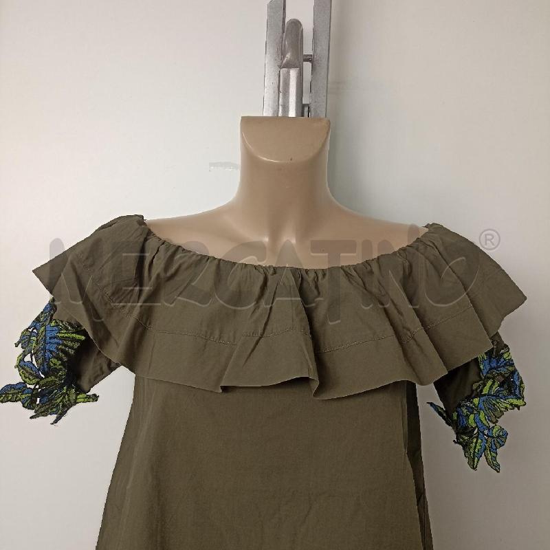 CASACCA DONNA PINKO VERDE MILITARE MANICHE MACRAME BALZE COLLO | Mercatino dell'Usato Lamezia terme 2