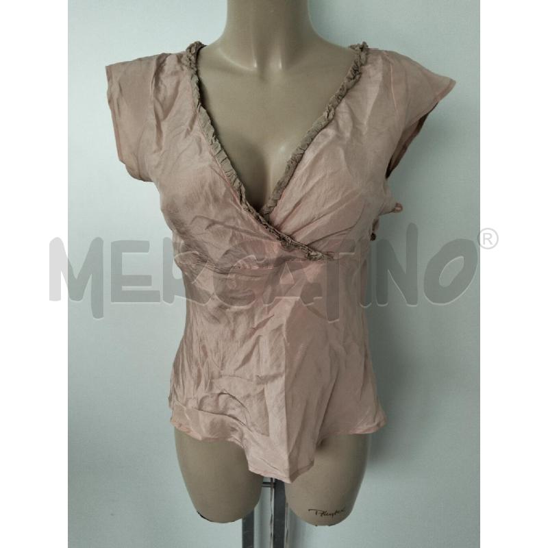 CASACCA DONNA SMANICATA MAX&CO ROSA BEIGE SETA | Mercatino dell'Usato Lamezia terme 1