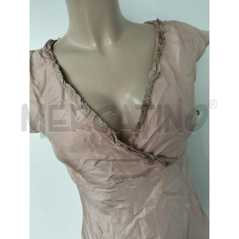 CASACCA DONNA SMANICATA MAX&CO ROSA BEIGE SETA | Mercatino dell'Usato Lamezia terme 2