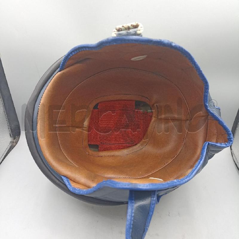 CASCO VINTAGE GRIGIO STRISCIA BIANCO BLU | Mercatino dell'Usato Lamezia terme 4