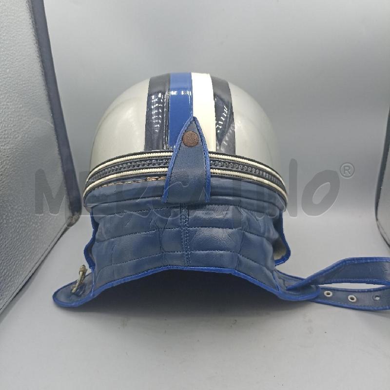 CASCO VINTAGE GRIGIO STRISCIA BIANCO BLU | Mercatino dell'Usato Lamezia terme 5