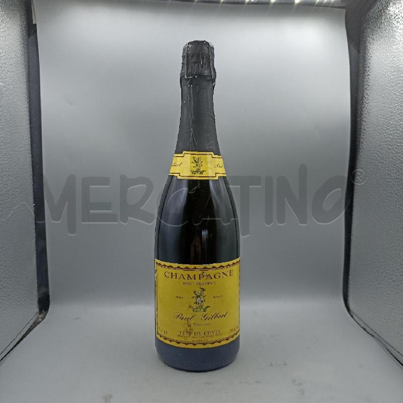CHAMPAGNE DA ESPOSIZIONE BRUTE RISERVE PAUL GILBERT  | Mercatino dell'Usato Lamezia terme 1