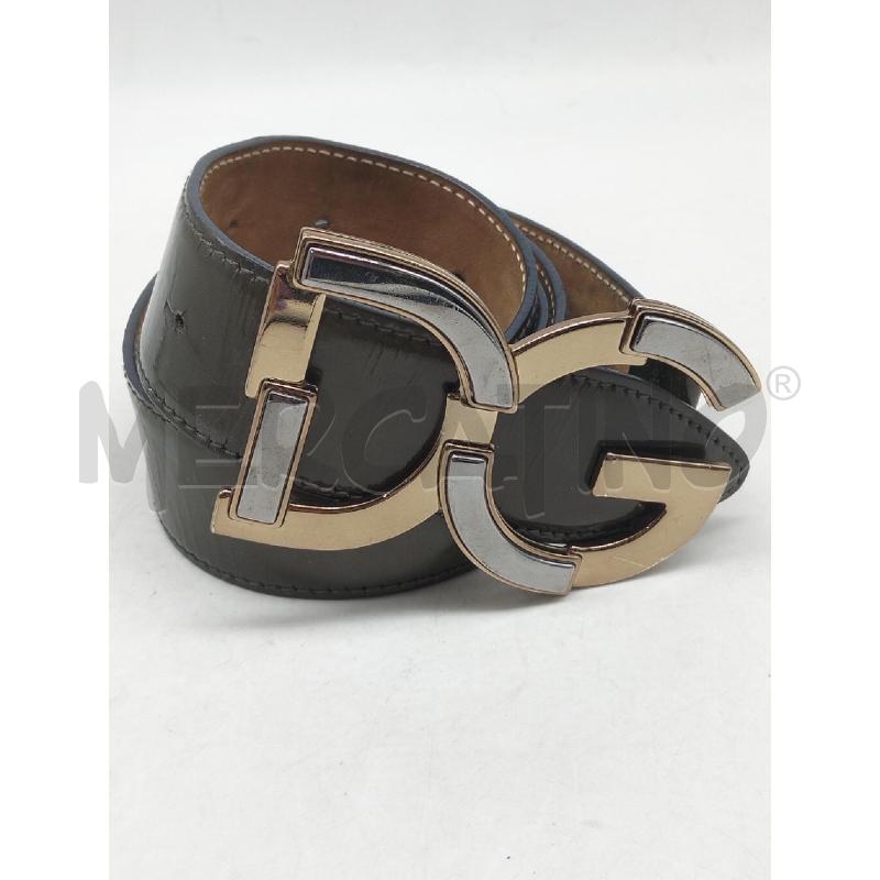 CINTURA UOMO DOLCE&GABBANA VERDE  VERNICE VERA PELLE | Mercatino dell'Usato Lamezia terme 1