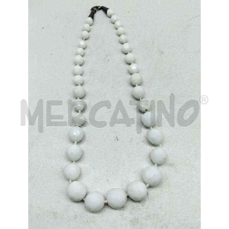 COLLANA AGATA BIANVO | Mercatino dell'Usato Lamezia terme 1