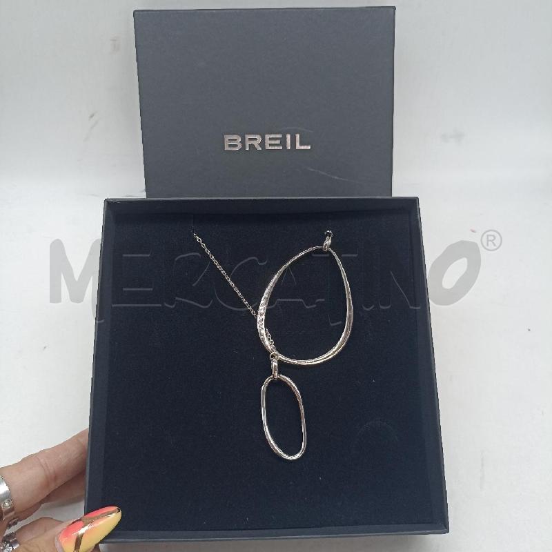 COLLANA BREIL ACCIAIO SALI E SCENDI STRASS | Mercatino dell'Usato Lamezia terme 1