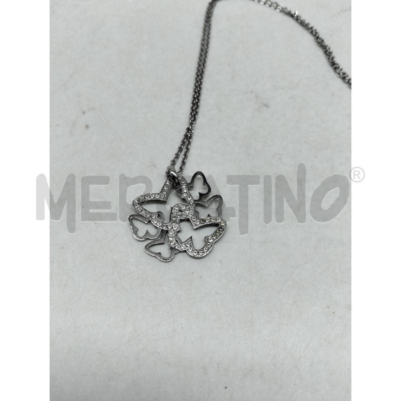 COLLANA BROSWAY ACCIAOV FARFALLE STRASS | Mercatino dell'Usato Lamezia terme 1
