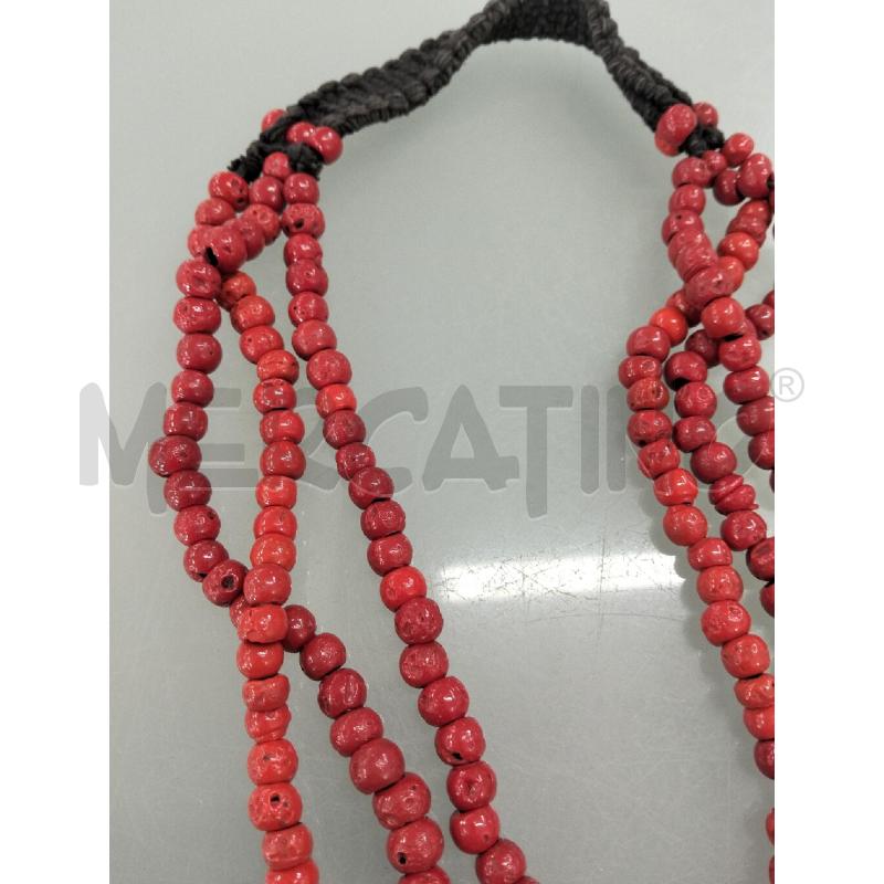 COLLANA DONNA CORALLO BAMBU'  | Mercatino dell'Usato Lamezia terme 2