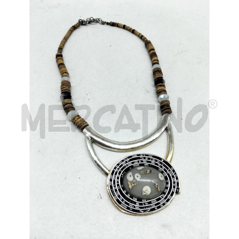 COLLANA DONNA ETNICA MEDAGLIONE  | Mercatino dell'Usato Lamezia terme 1