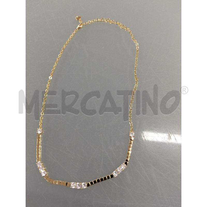 COLLANA DONNA MORELLATO ZIRCONI BIANCHI  | Mercatino dell'Usato Lamezia terme 3