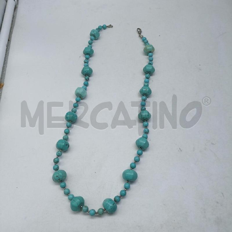 COLLANA DONNA PASTA TURCHESE  | Mercatino dell'Usato Lamezia terme 1
