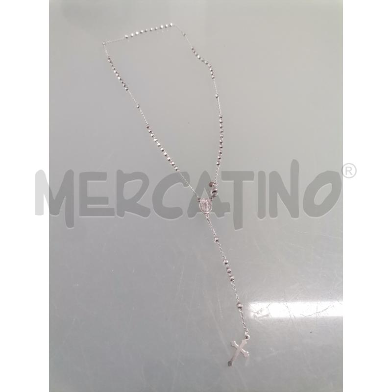 COLLANA METALLO PREZIOSO CROCE | Mercatino dell'Usato Lamezia terme 1
