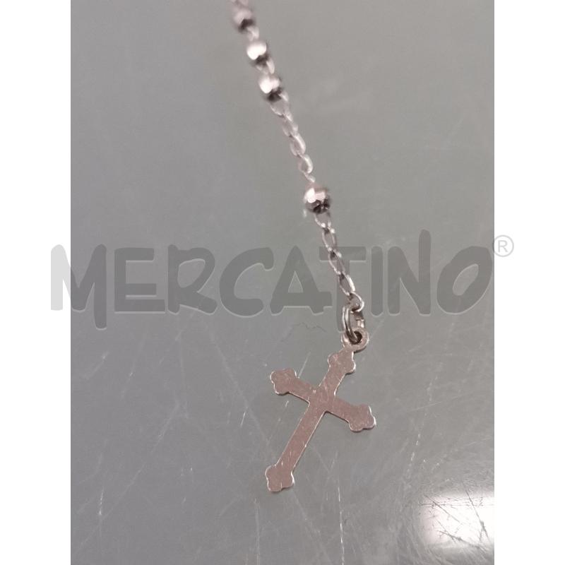 COLLANA METALLO PREZIOSO CROCE | Mercatino dell'Usato Lamezia terme 3
