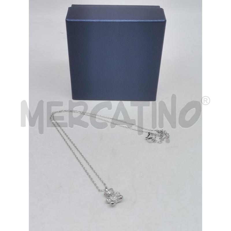 COLLANA METALLO PREZIOSO ORSACCHIOTTO | Mercatino dell'Usato Lamezia terme 2