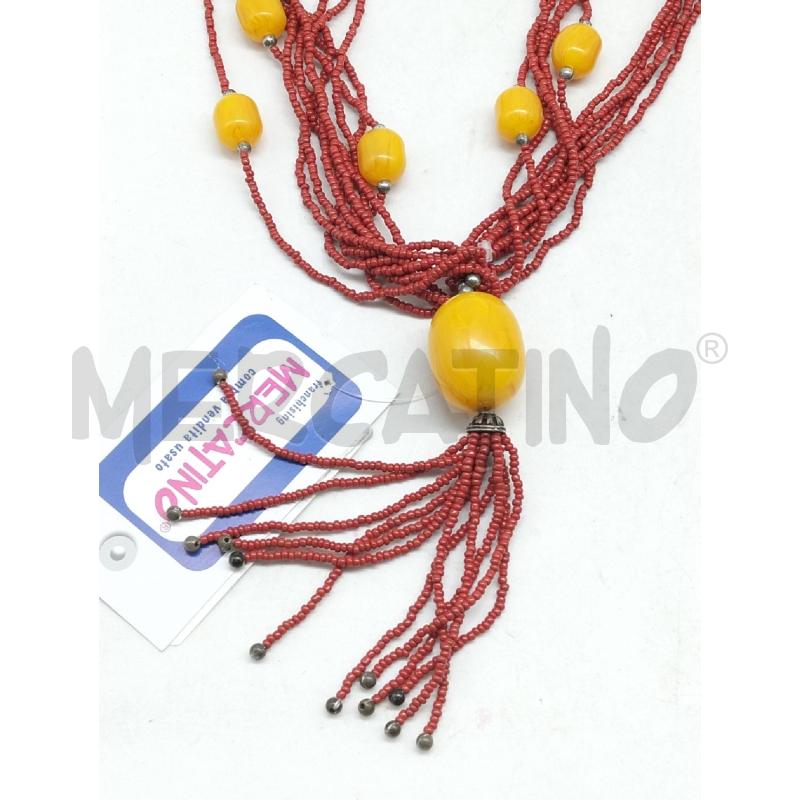 COLLANA MULTISTRATO CON PERLINE IN RESINA ACRILICA  | Mercatino dell'Usato Lamezia terme 2