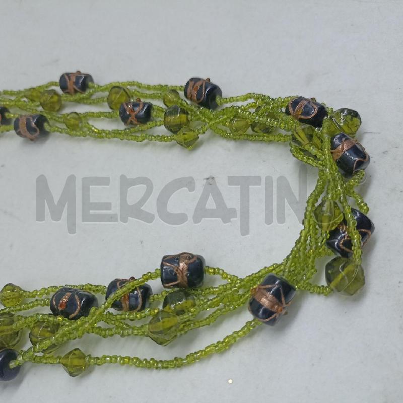 COLLANA PETRE NATURA LERVEN E GIALLO CRISTALLINI | Mercatino dell'Usato Lamezia terme 2