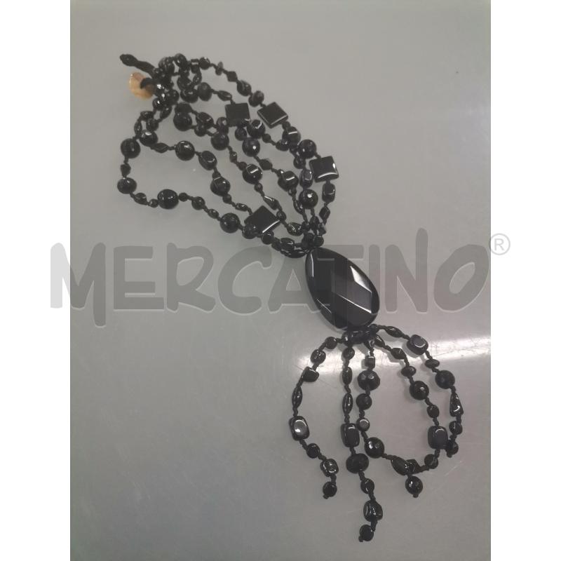 COLLANA PIETRA DURA NERO  | Mercatino dell'Usato Lamezia terme 1