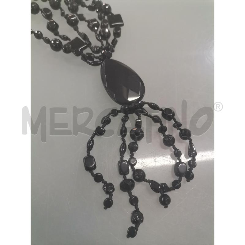 COLLANA PIETRA DURA NERO  | Mercatino dell'Usato Lamezia terme 2