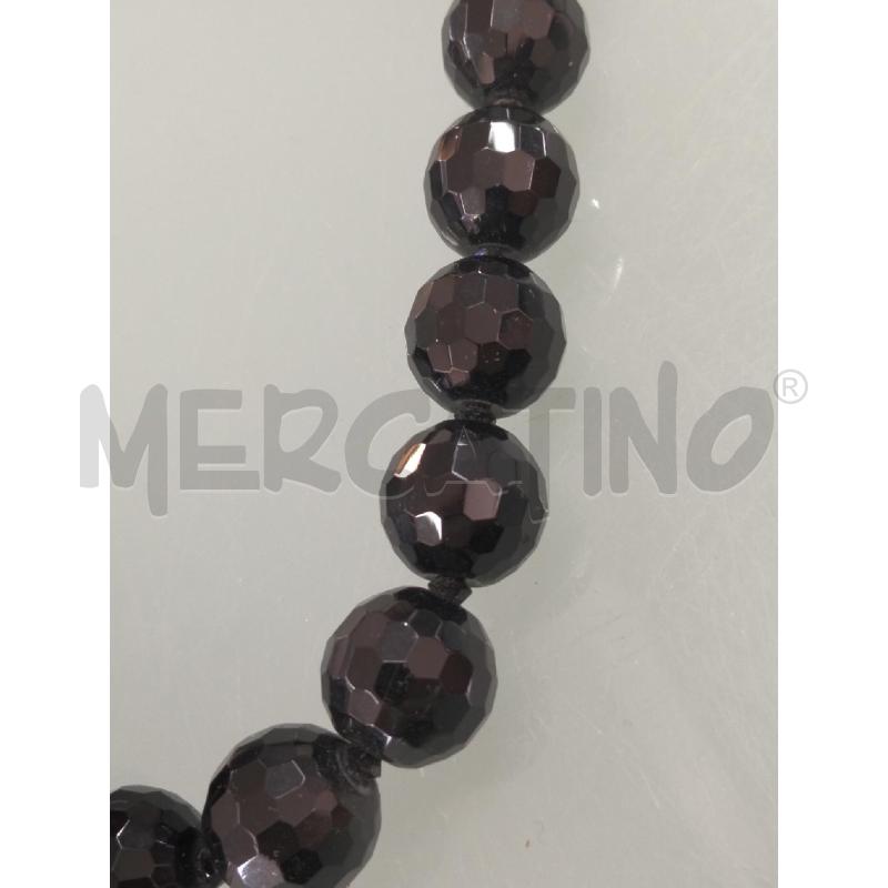 COLLANA PIETRE NATURALI ONICEV NERO | Mercatino dell'Usato Lamezia terme 2