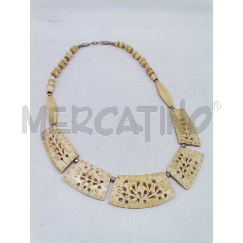 COLLANA RESINA OSSO | Mercatino dell'Usato Lamezia terme 1