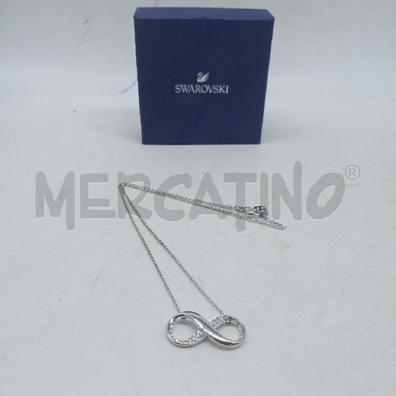 COLLANA SWAROVSKY PENDENTE INFINITO  | Mercatino dell'Usato Lamezia terme 1