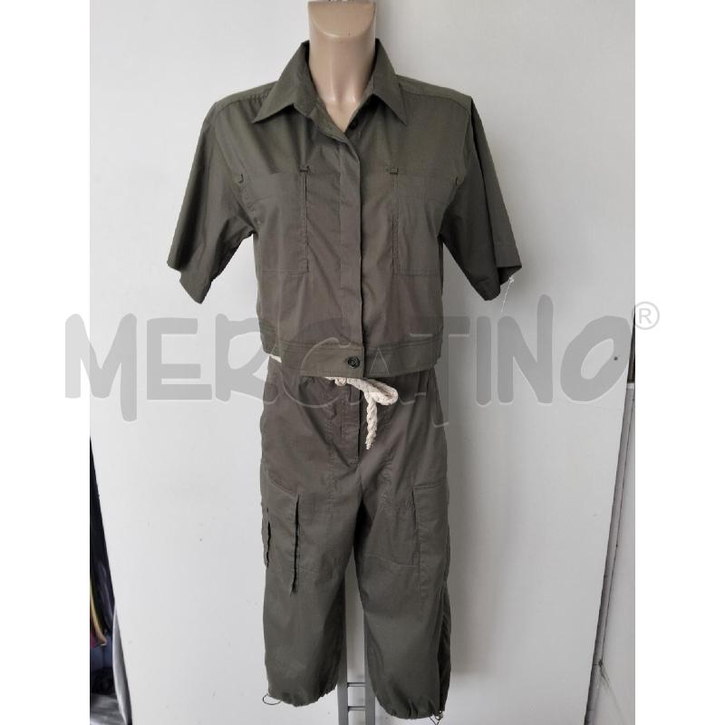 COMPLETO DONNA INTREND VERDE CAMICIA MANICA CORTA | Mercatino dell'Usato Lamezia terme 1