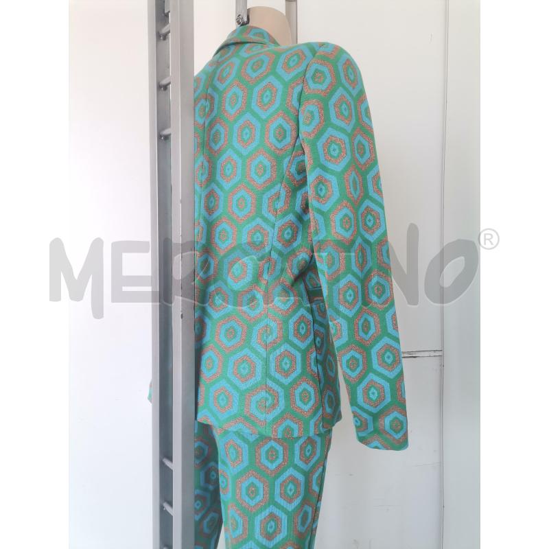 COMPLETO DONNA KING KONG VERDE AZZURRO MARRONE GLITTER | Mercatino dell'Usato Lamezia terme 3