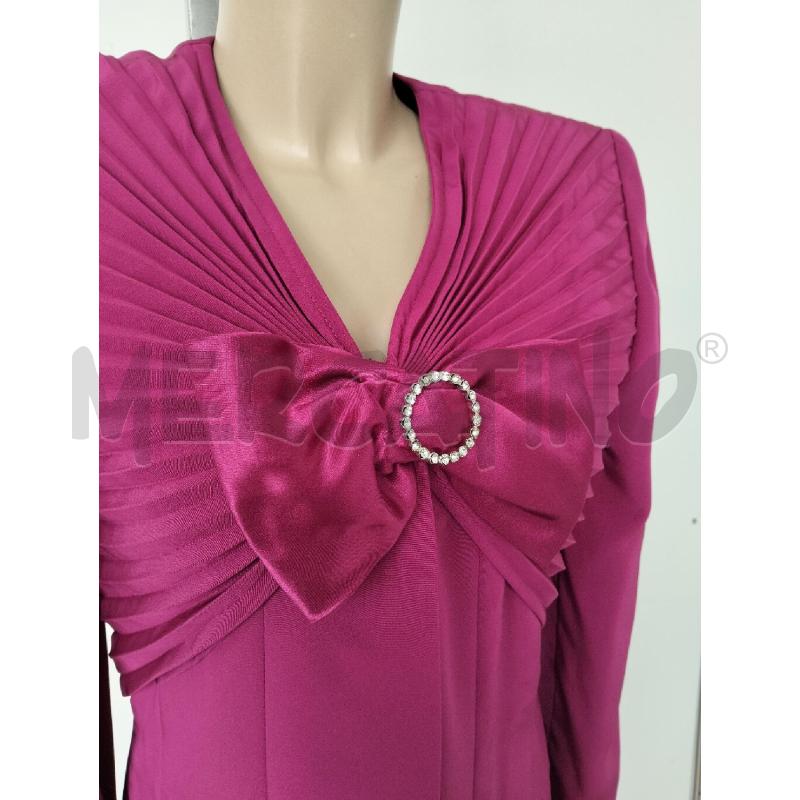 COMPLETO DONNA LUISA SPAGNOLI FUXIA FIOCCO STRASS | Mercatino dell'Usato Lamezia terme 2
