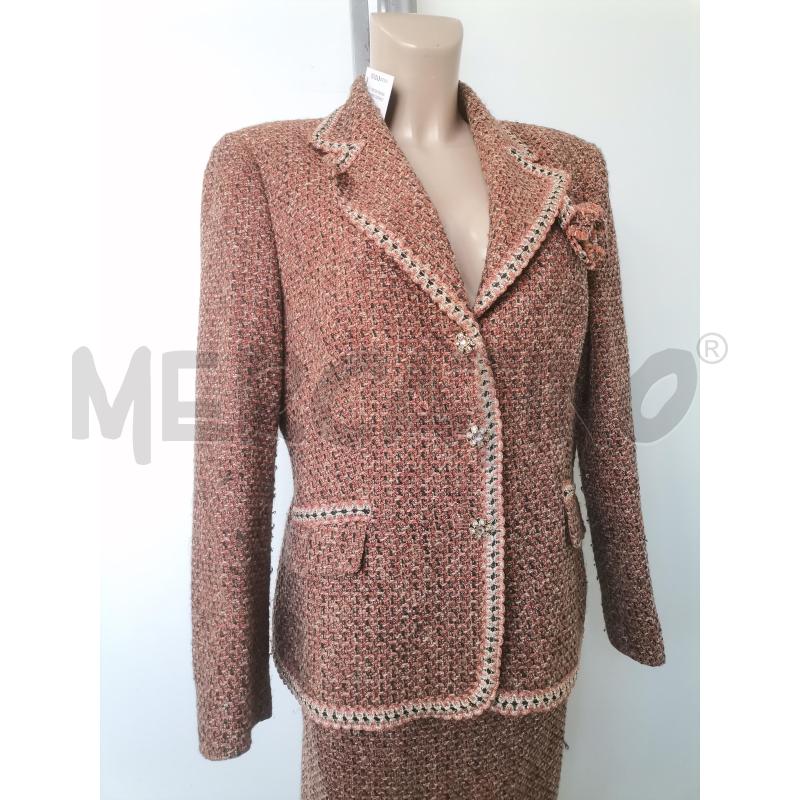 COMPLETO DONNA LUISA SPAGNOLI RICAMO DORATO 100LANA | Mercatino dell'Usato Lamezia terme 2