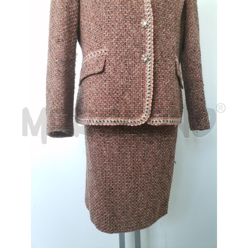 COMPLETO DONNA LUISA SPAGNOLI RICAMO DORATO 100LANA | Mercatino dell'Usato Lamezia terme 3