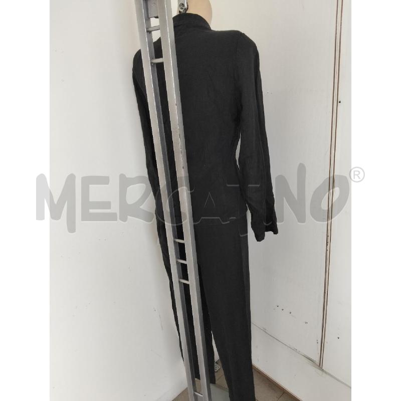 COMPLETO DONNA MAXMARA NERO 100 LINO GIACCA PANTALONE | Mercatino dell'Usato Lamezia terme 4