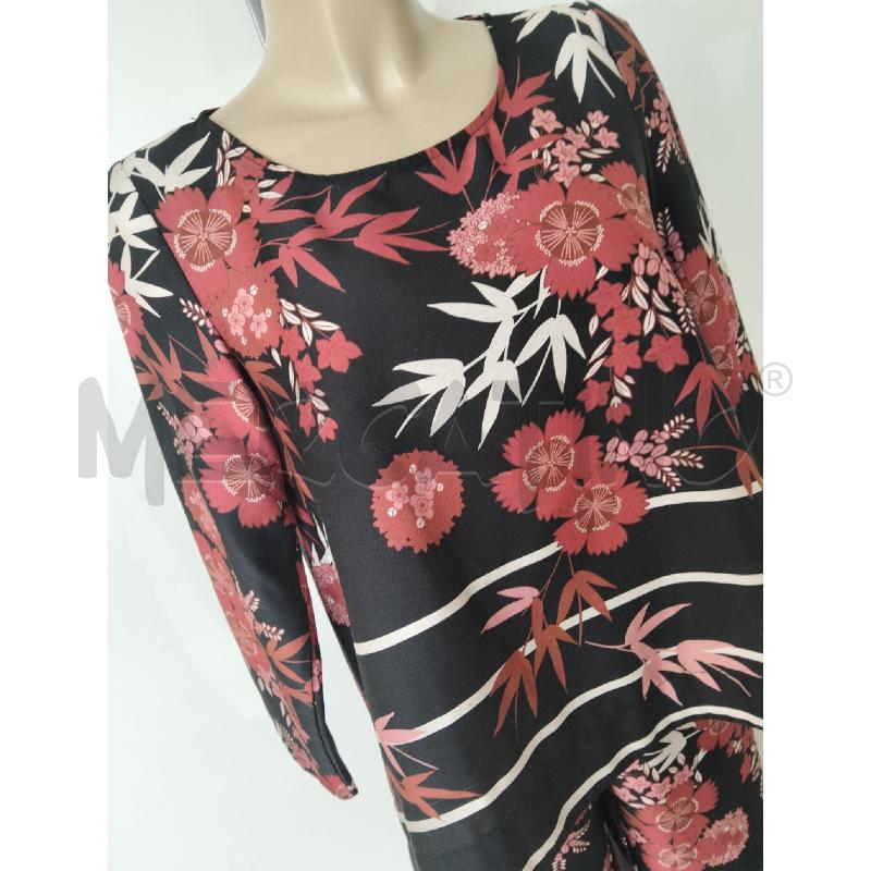 COMPLETO DONNA SANDRO FERRONE NERO ROSSO FIORI | Mercatino dell'Usato Lamezia terme 2