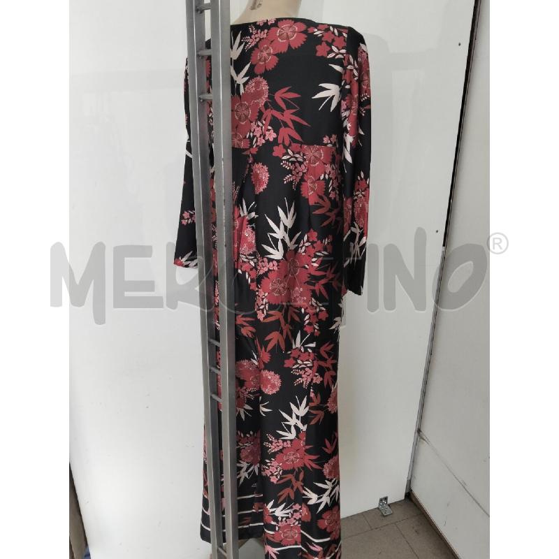 COMPLETO DONNA SANDRO FERRONE NERO ROSSO FIORI | Mercatino dell'Usato Lamezia terme 3