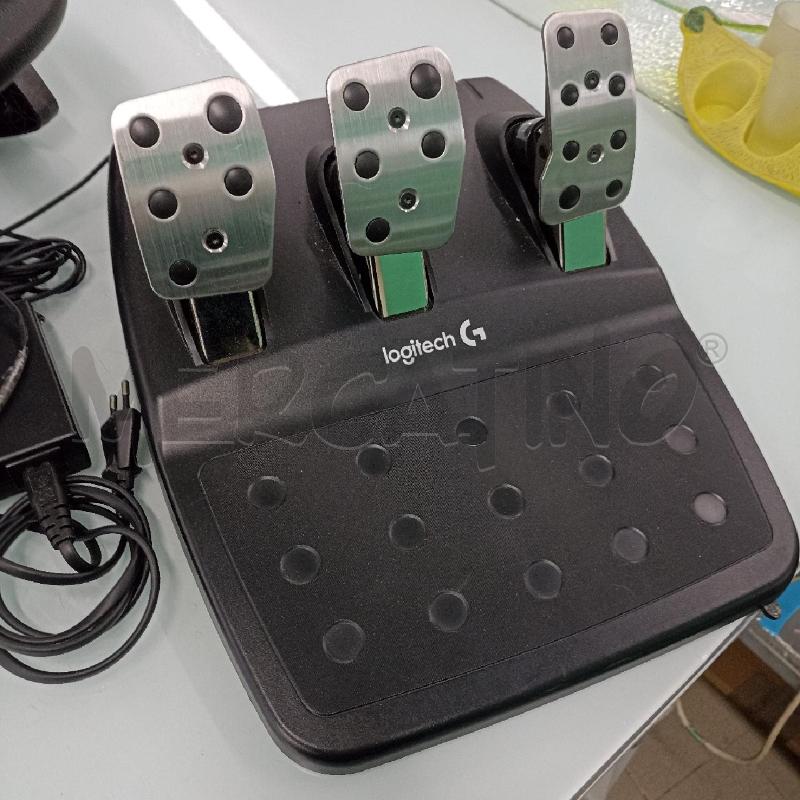 CONTROLLER LOGITECH G920 CONTROLLER VOLANTE + PEDALI - NERO | Mercatino dell'Usato Lamezia terme 3