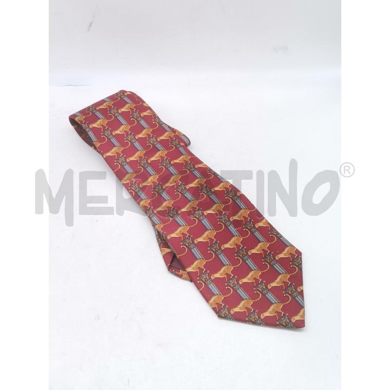 CRAVATTA FERRAGAMO TIGRE 100SETA | Mercatino dell'Usato Lamezia terme 1