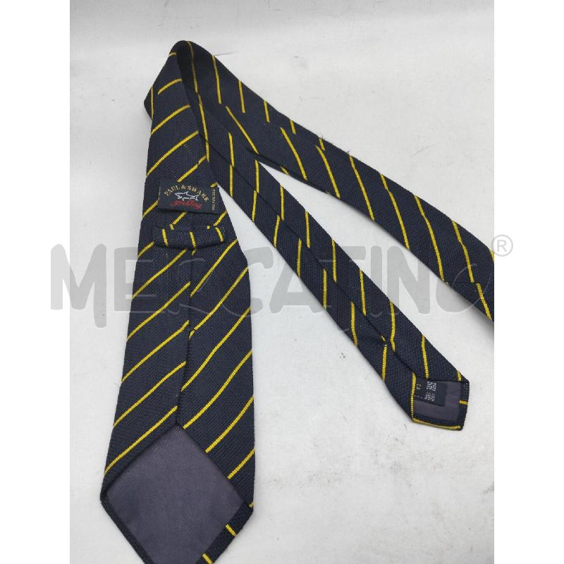 CRAVATTA PAUL&SHARK BLU GIALLO 100 SETA | Mercatino dell'Usato Lamezia terme 2