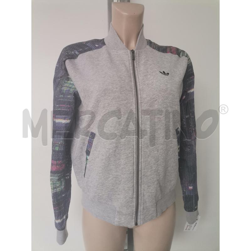 FELPA DONNA ADIDAS GRIGIO COLORE | Mercatino dell'Usato Lamezia terme 1