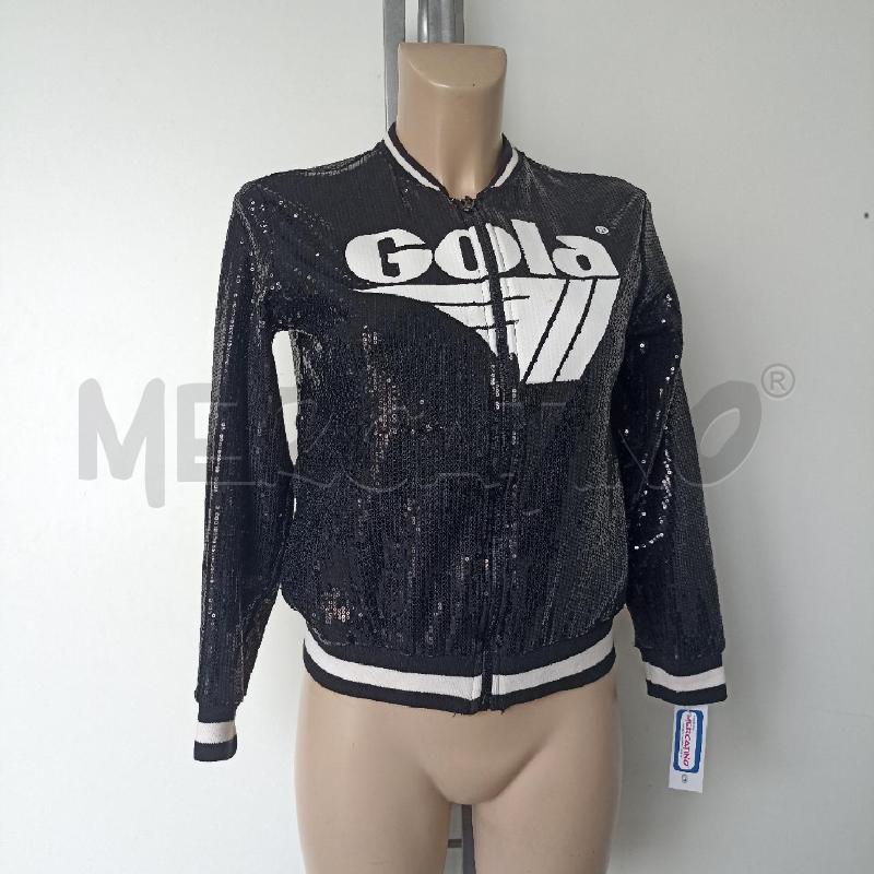 FELPA DONNA GOLA NERO PAILETTE  | Mercatino dell'Usato Lamezia terme 1