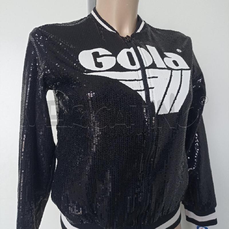 FELPA DONNA GOLA NERO PAILETTE  | Mercatino dell'Usato Lamezia terme 2
