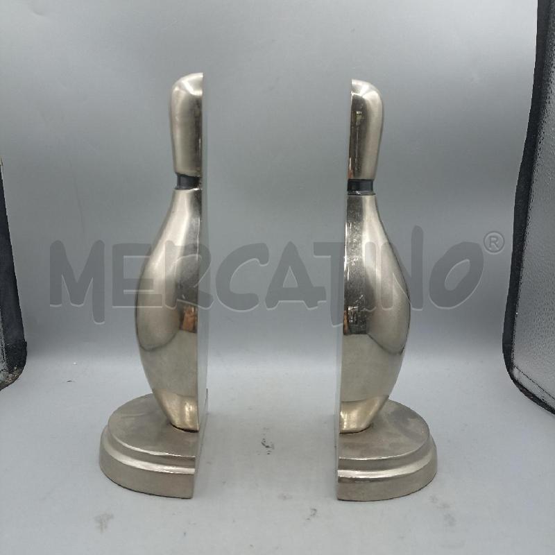 FERMA LIBRI FORMA BIRILLO IN SILVER PZ 2 | Mercatino dell'Usato Lamezia terme 2