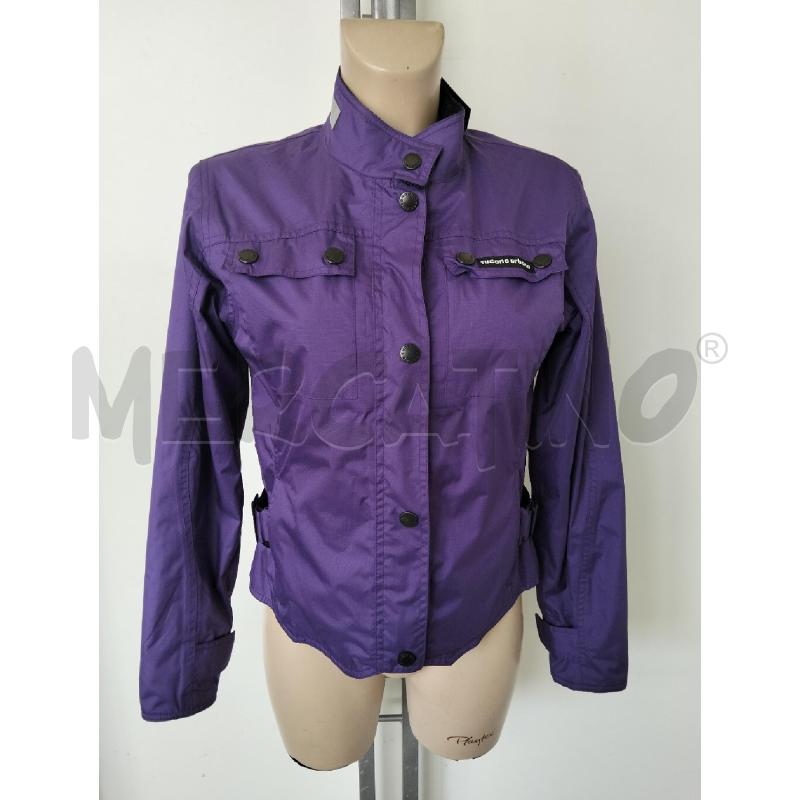 GIACCA A VENTO DONNA TUCANO VIOLA ZIP  | Mercatino dell'Usato Lamezia terme 1