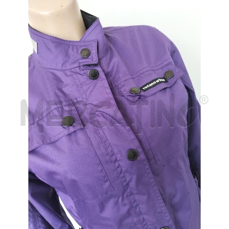 GIACCA A VENTO DONNA TUCANO VIOLA ZIP  | Mercatino dell'Usato Lamezia terme 2