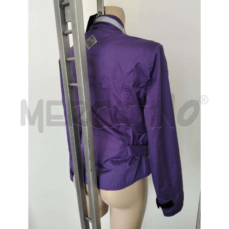 GIACCA A VENTO DONNA TUCANO VIOLA ZIP  | Mercatino dell'Usato Lamezia terme 3